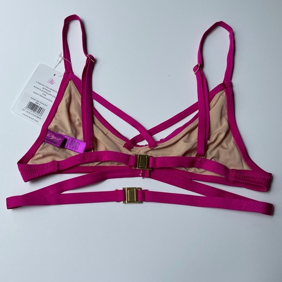 L'Agent by Agent Provocateur Alexie Bikini Top Size Small - Picture 4 of 7